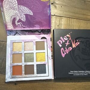 Pley Beauty Cobra Kai Limited Edition Eyeshadow Palette NIB 9 Shades Palette